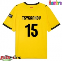 Camiseta Girona Viktor Tsyhankov #15 Visitante Equipación 2025-26 manga corta